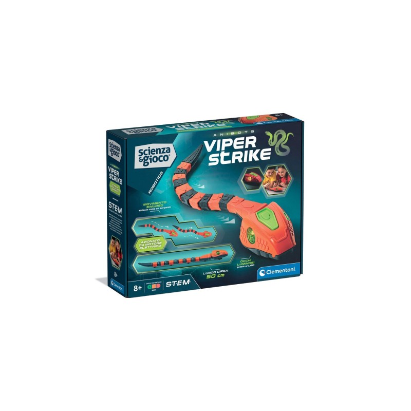 Clementoni 19462 - Scienza & Gioco - Viper Strike Robot