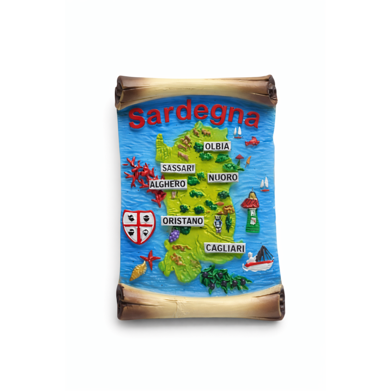 Fratelli Pesce 8435 - Magnete Sardegna Conf.12 pz