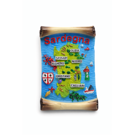Fratelli Pesce 8435 - Magnete Sardegna Conf.12 pz