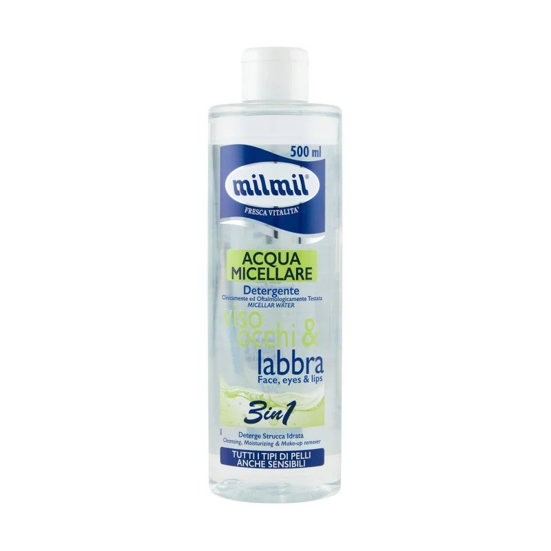Mil Mil 9270 - Acqua Micellare Struccante Viso Occhi 500 ml