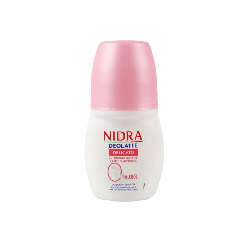 Nidra 186951 - Deodorante Latte Delicato Roll-on 50 ml