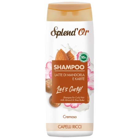 Splend'Or 176510 - Shampoo Let's Curly Capelli Ricci 300 ml