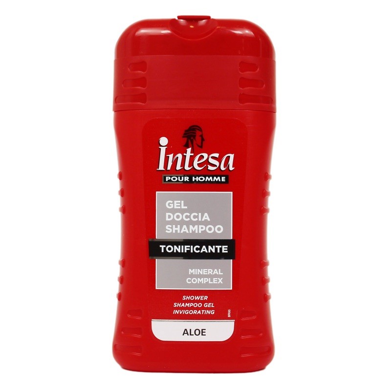 Intesa 173211 - Gel Doccia Shampoo Tonificante all'Aloe 250 ml