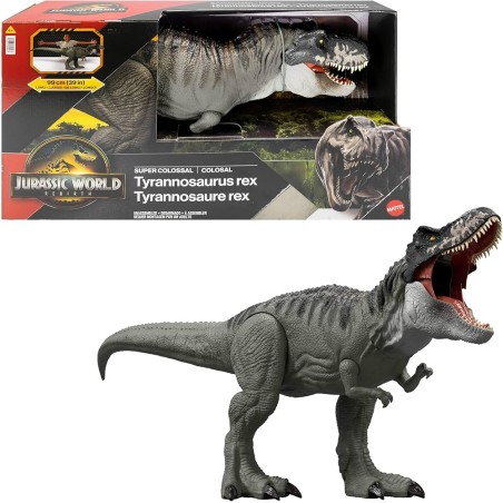 Mattel JGB52 - Jurassic World - T-Rex Super Colossale