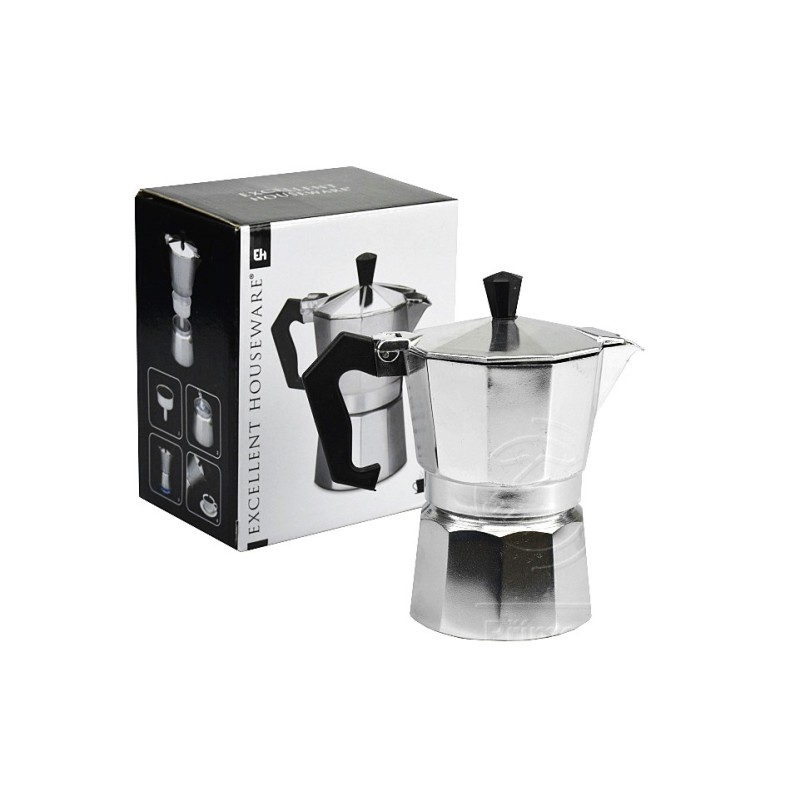 Koopman 4655120 - Caffettiera 3 Tazze
