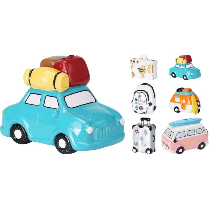 Koopman 1000030 - Salvadanaio Ceramica Ass