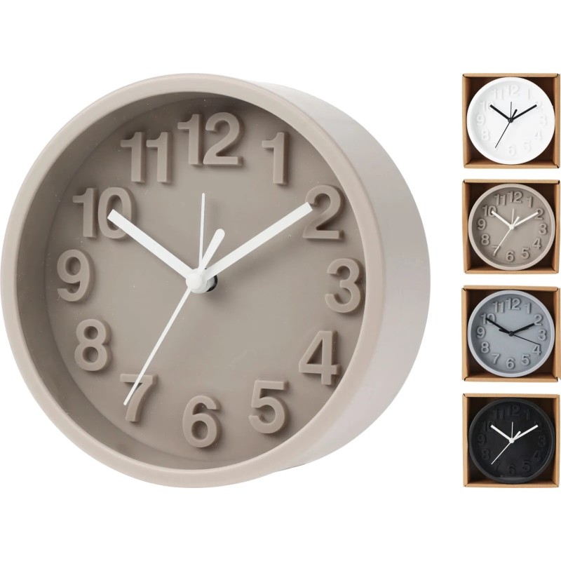 Koopman 837100330 - Orologio Sveglia 13 cm Ass