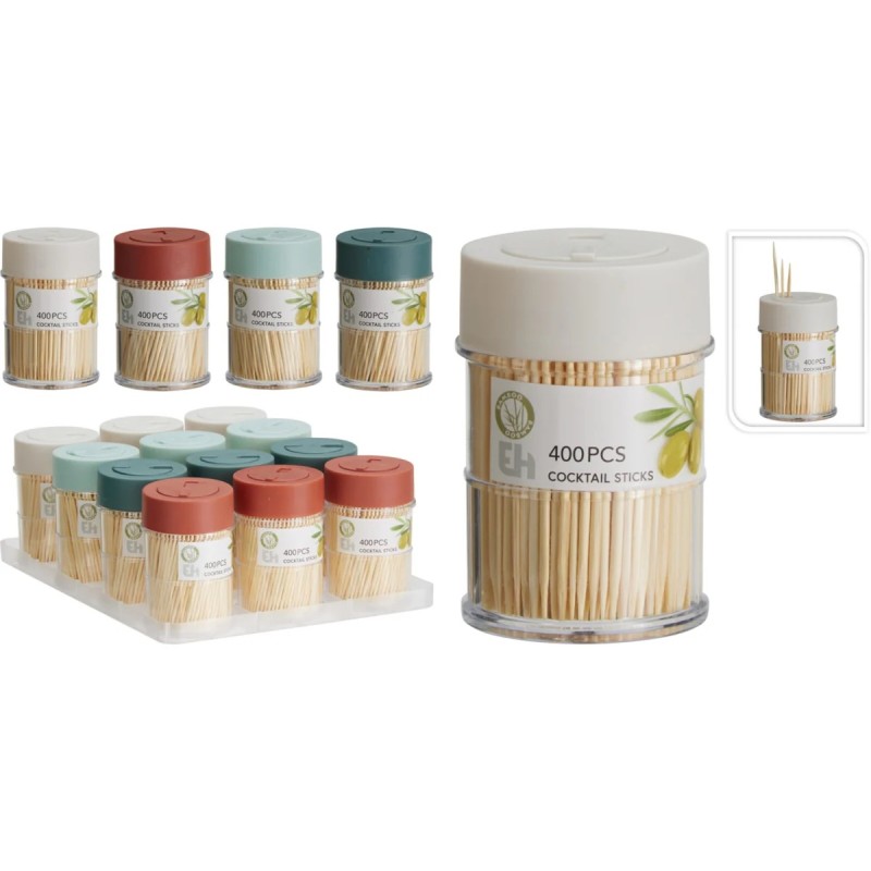 Koopman 406000690 - Stecchini in Bambù 400 pezzi