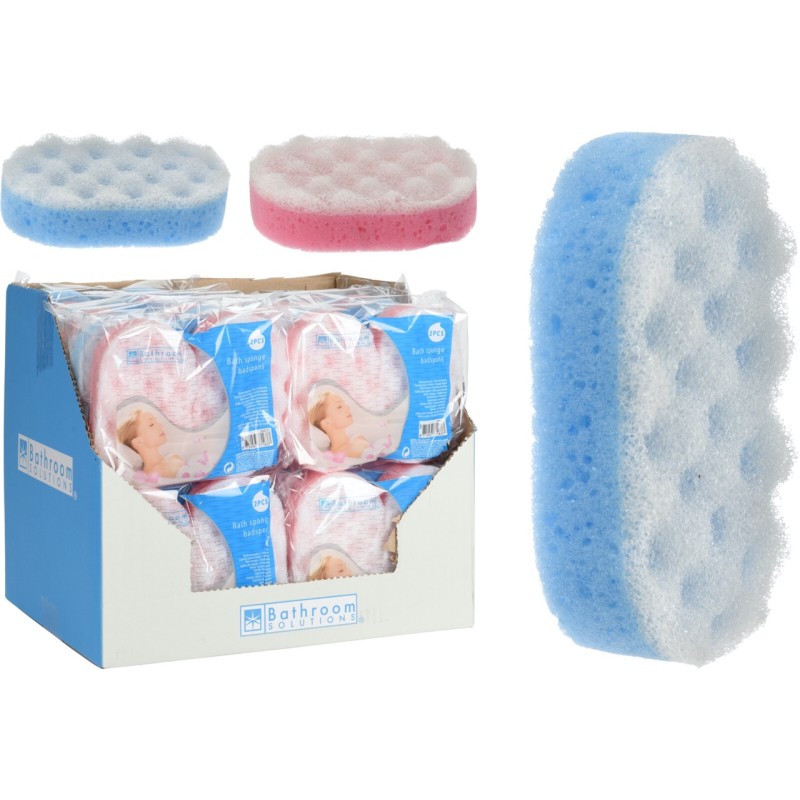 Koopman 488000070 - Set 2 Spugne da Bagno 9x4x14 cm