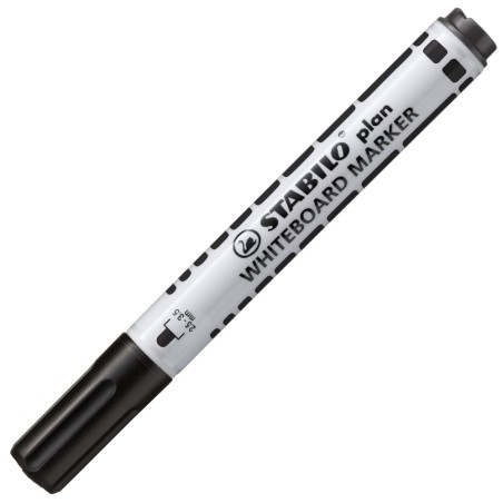 Stabilo 641/46 - Pennarello per Lavagne Nero Conf.10 pz