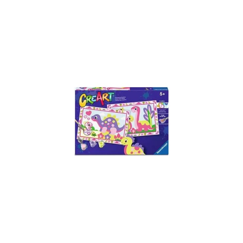 Ravensburger 23238 - CreArt - Junior Dolci Dinosauri