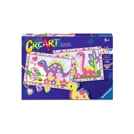 Ravensburger 23238 - CreArt - Junior Dolci Dinosauri