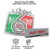 Pop Filters 8257 - Astuccio 75 pz Filtri Slim + Cartina Corta Silver Conf.75 Buste