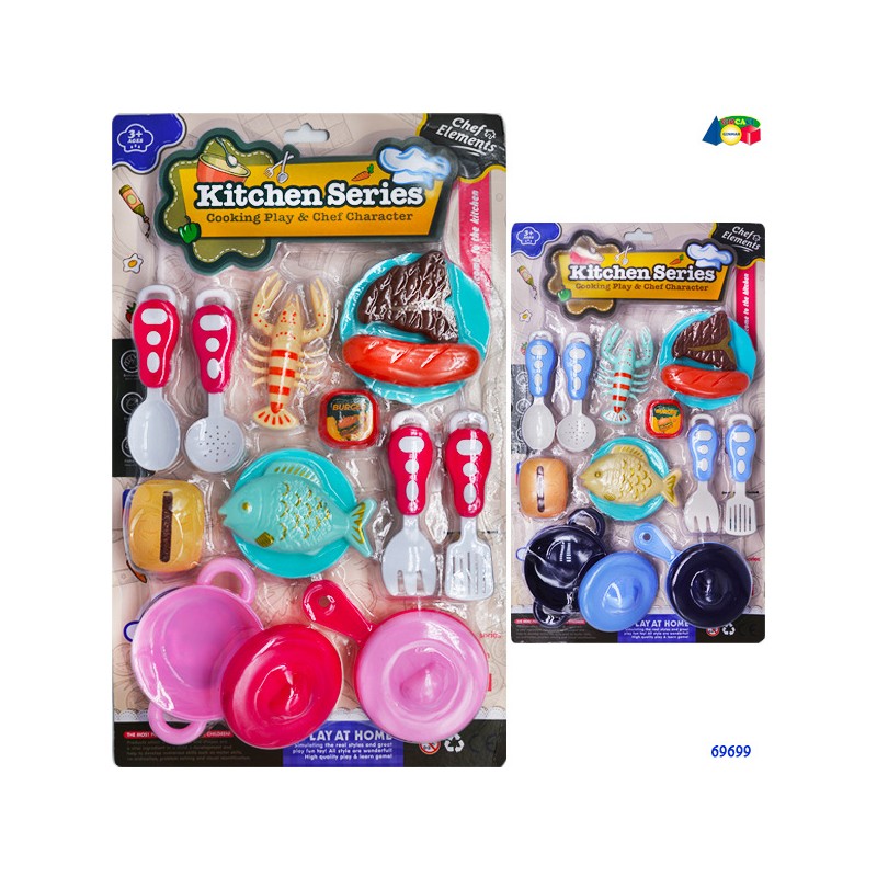 Ginmar 69699 - Blister Specialità di Pesce con Accessori