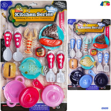 Ginmar 69699 - Blister Specialità di Pesce con Accessori