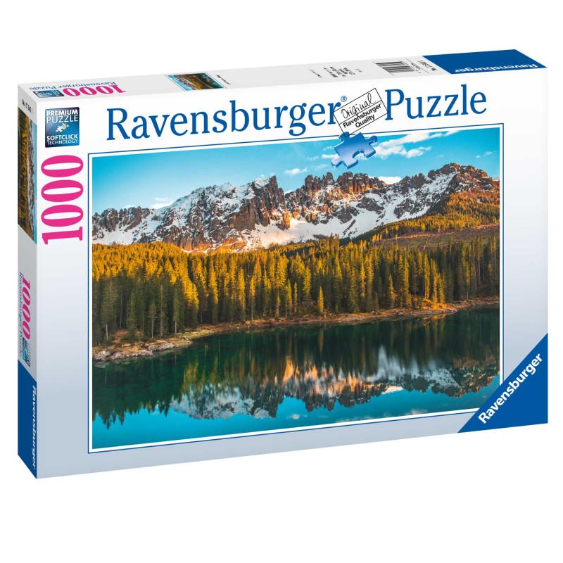 Ravensburger 01207 - Puzzle 1000 Pezzi - Lago di Carezza