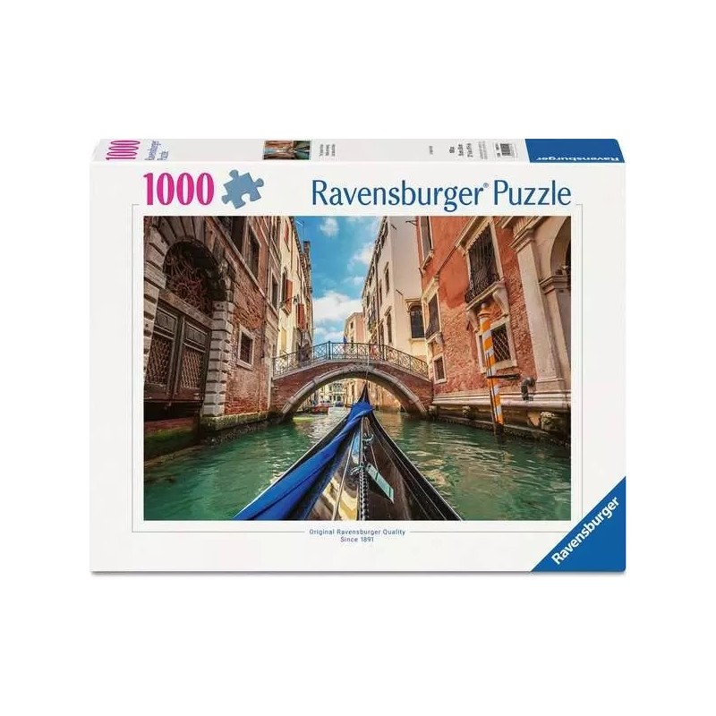 Ravensburger 01911 - Puzzle 1000 Pezzi - Canale Di Venezia