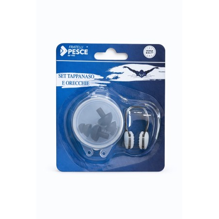 Fratelli Pesce 8372 - Set Tappanaso e Tappa Orecchie Silicone