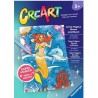 Ravensburger 96022 - CreArt - Libro da Colorare - Carta Magica: Sirene Scintillanti