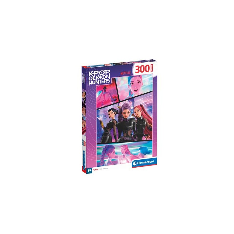Clementoni 21760 - Puzzle 300 Pezzi - K-Pop Demon Hunters
