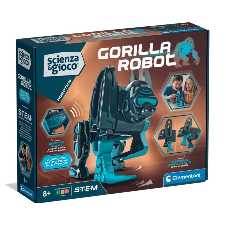 Clementoni 19453 - Scienza & Gioco - Gorilla Robot