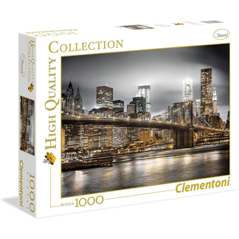 Clementoni 39366 - Puzzle 1000 Pezzi - New York Skyline