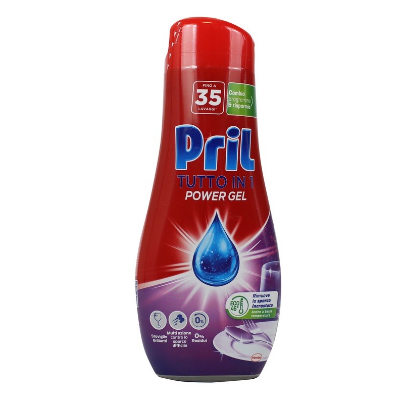 Pril 7814 - Gel Lavastoviglie Classico 630 ml 35 Lavaggi