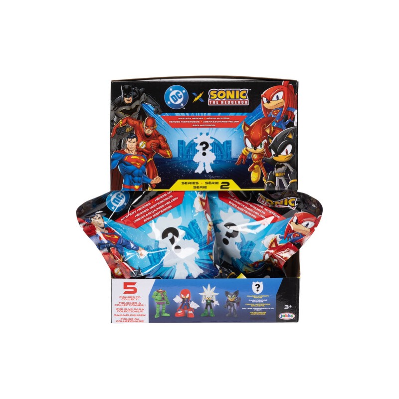 Jakks 43135 - Sonic - Buste Personaggi 6cm a Sorpresa