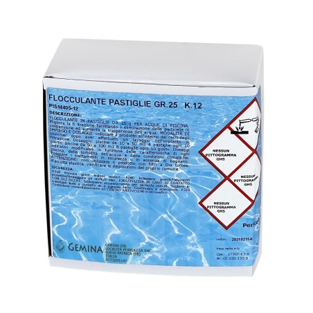 Blusan 675 - Flocculante Pastiglie 25gr Conf. 1 Kg