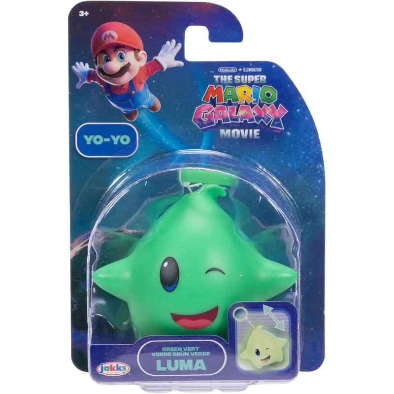 Jakks 43259 - Super Mario Galaxy - Luma Yoyo Green