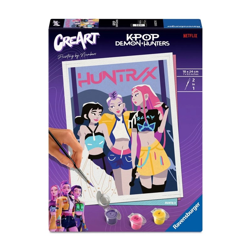 Ravensburger 02276 - CreArt - K-Pop Demon Hunters