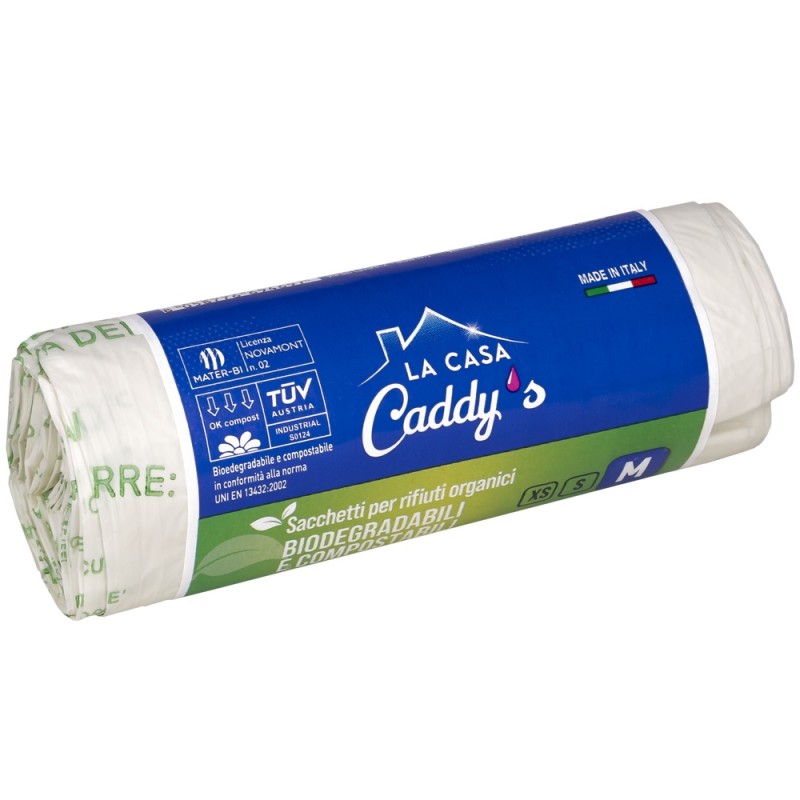 Caddy's 696041 - Sacchetti Per Rifiuti Organici M 50x68 10 Pezzi