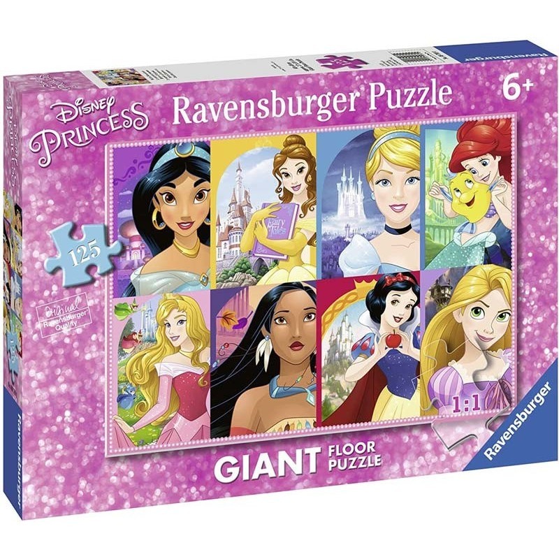 Ravensburger 09789 - Puzzle 125 Pezzi Maxi - Principesse