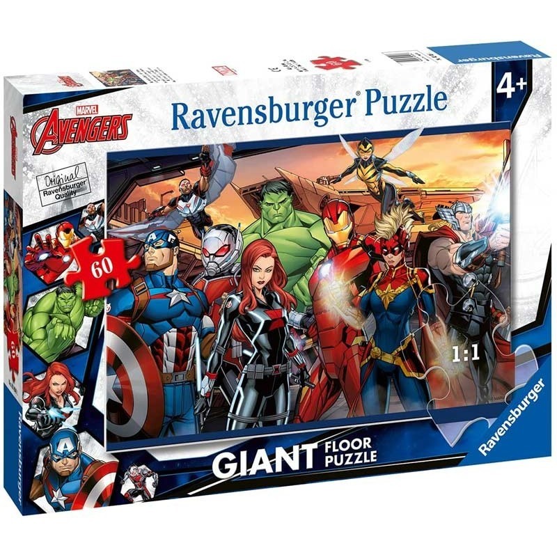 Ravensburger 03094 - Puzzle 60 Pezzi - Avengers