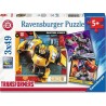 Ravensburger 04252 - Puzzle 3 x 49 Pezzi - Transformers