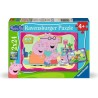 Ravensburger 04184 - Puzzle 2 x 24 Pezzi - Peppa Pig