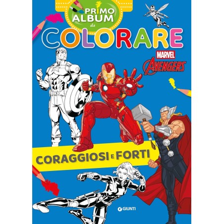 Giunti W1125 - Album da Colorare Avengers