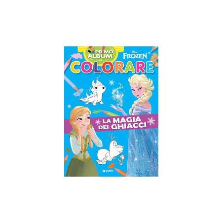Giunti W0655 - Album da Colorare Magia dei Ghiacci