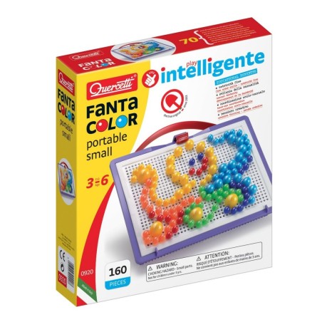 Quercetti 920 - Chiodini Fantacolor Portable Small
