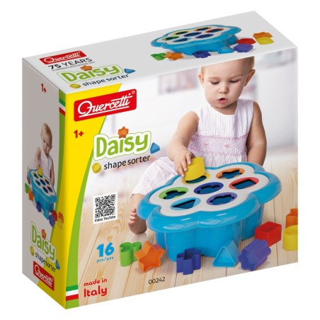 Quercetti 242 - Daisy Gioco Incastri 16 pz