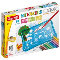 Quercetti 2645 - Stencil Design Fattoria