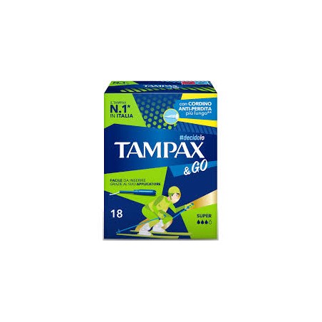 Tampax - 25008 Assorbenti Interni Super 18 pz