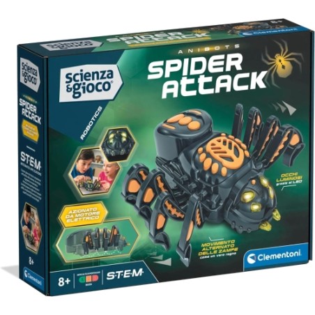 Clementoni 19456 - Scienza & Gioco - Spider Robot