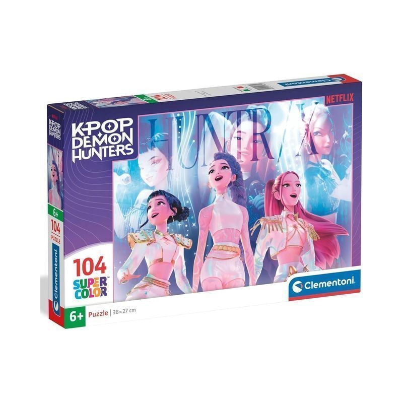 Clementoni 27242 - Puzzle 104 Pezzi - K-Pop Demon Hunters