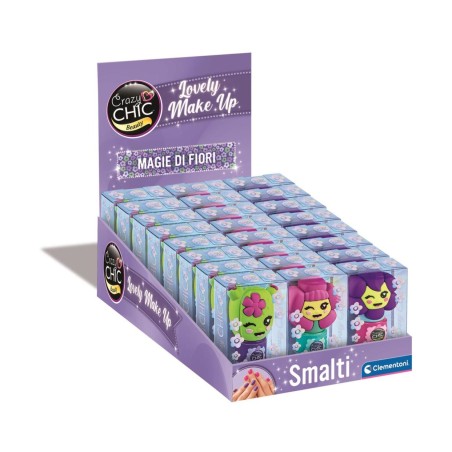 Clementoni 18266 - Crazy Chic - Smalti Flower Ass