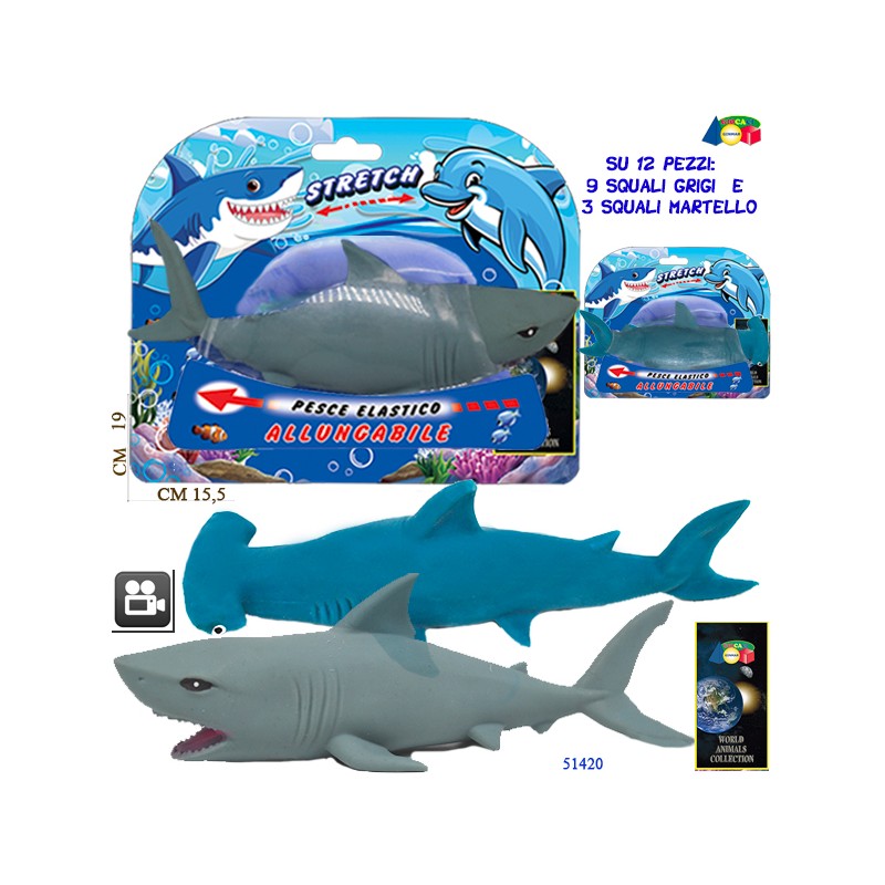 Ginmar 51420 - Set Squalo Allungabile