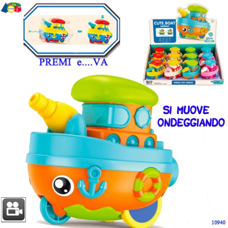 Ginmar 10940 - Barca Funny Premi e Va Display 12 pz