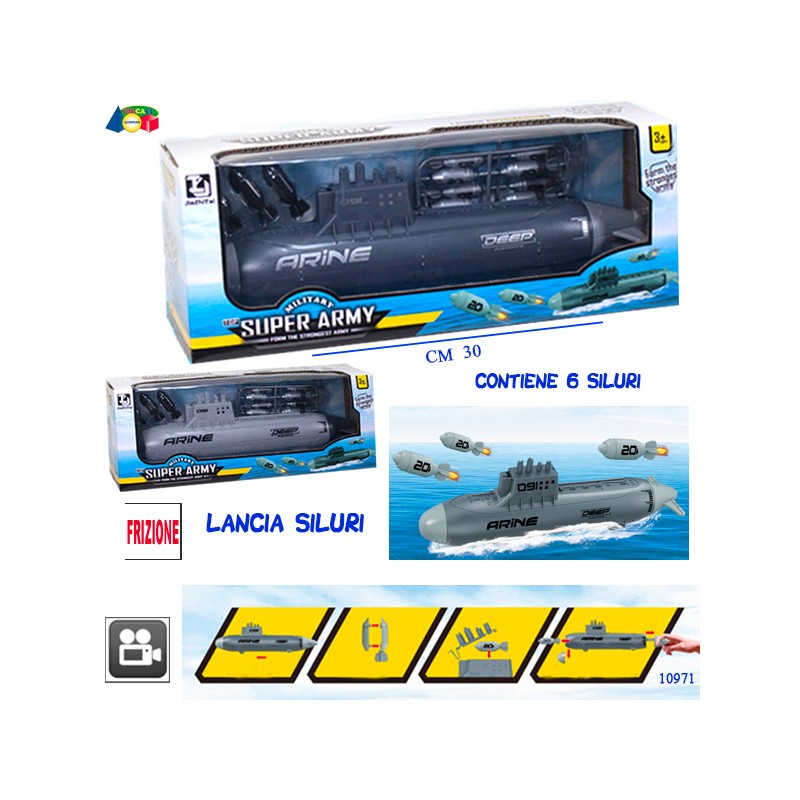 Ginmar 10971 - Sommergibile Frizione Lancia Siluri
