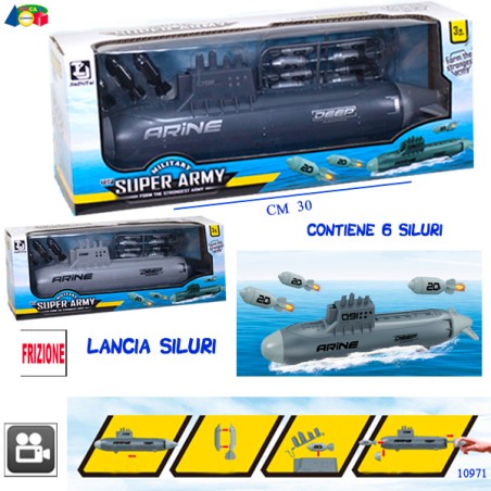 Ginmar 10971 - Sommergibile Frizione Lancia Siluri