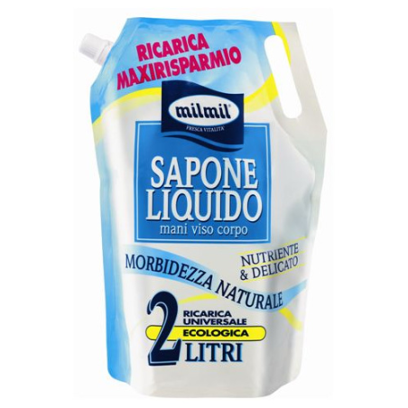 Mil Mil 18210 - Ricarica Sapone Liquido 2000 ml